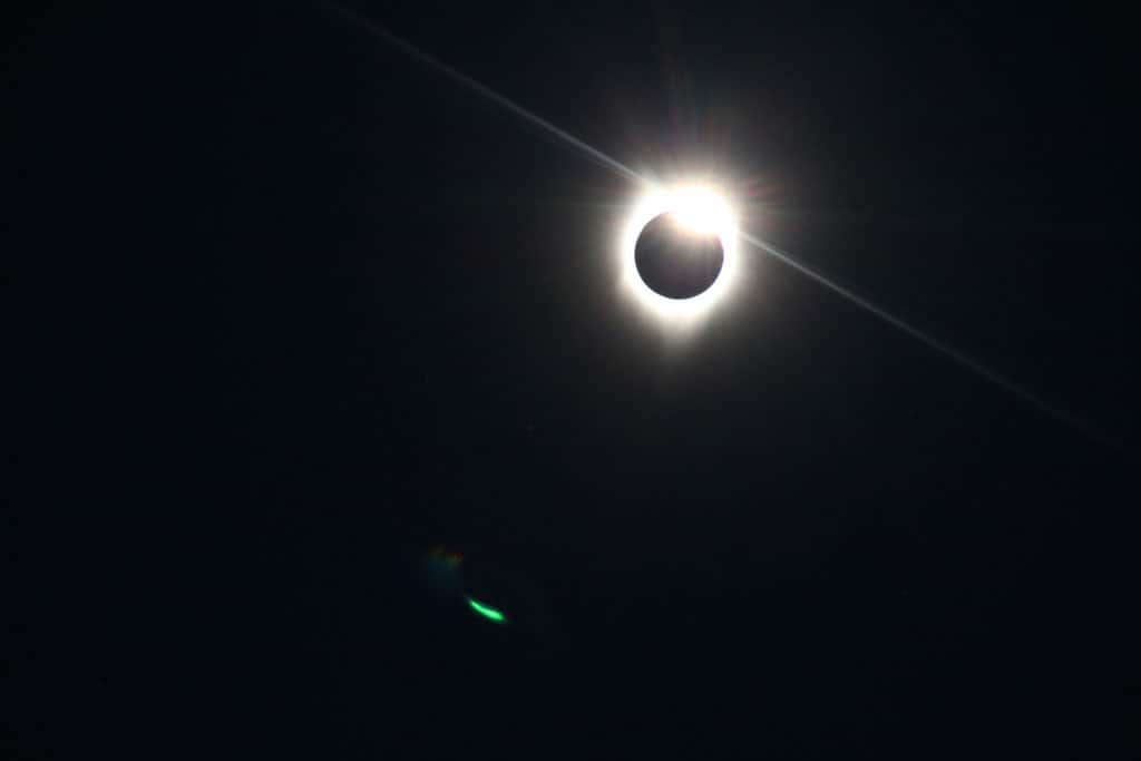 Total Solar Eclipse Diamond Ring